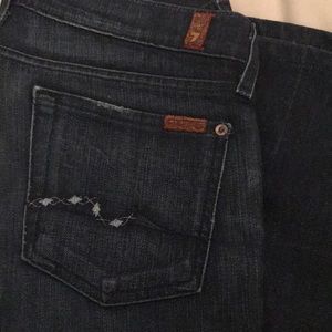 Seven Jeans, stretchy denim size 27